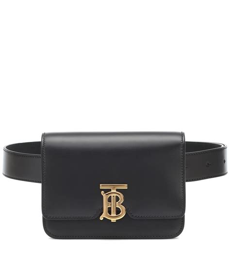 burberry bum bag black|Burberry medium belt bag.